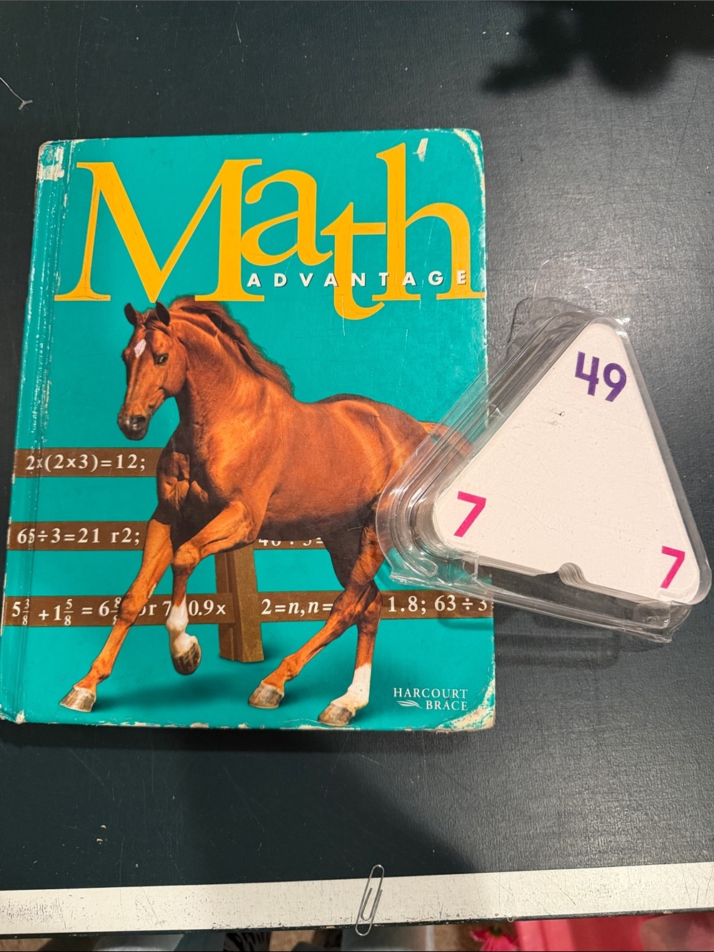 Math Advantage 4th Grade Math textbook